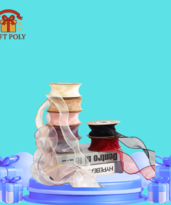 Ruy băng voan 4cm Giftpoly