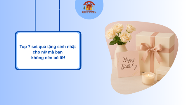 set quà tặng sinh nhật cho nữ